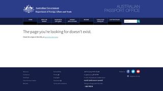 Resume | Australian Passport Office