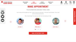 Make appointment | Australian Red Cross Blood Service - Donate Blood