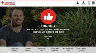 Eligibility | Australian Red Cross Blood Service - Donate blood