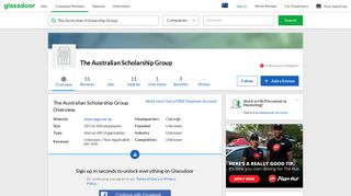 Working at The Australian Scholarship Group | Glassdoor.com.au