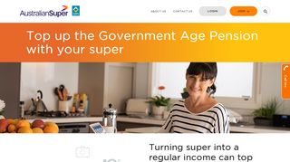 AustralianSuper – Retirement Income Tool |