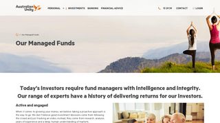 Our Managed Funds - Australian Unity