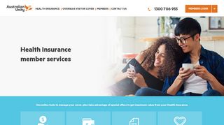 Health Insurance member services - Australian Unity