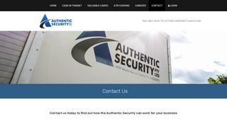 Contact Authentic Services - Hospitality specialists, ATM service, CIT ...