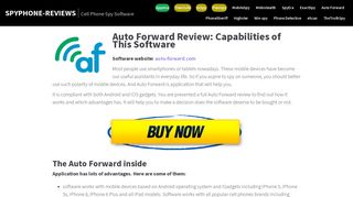 Auto Forward Review - Leading Monitoring Software Company or Not?