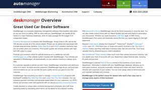 DeskManager Overview - AutoManager