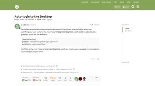 Auto-login to the Desktop - Tips & Tricks - Ubuntu MATE Community