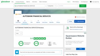 AUTOBANK FINANCIAL SERVICES Reviews | Glassdoor