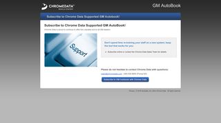 GM AutoBook US - Chrome Data