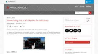 Announcing AutoCAD 360 Pro for Windows - Blogs - Autodesk