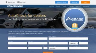 Autocheck - DealerCenter