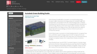 Autodesk Green Building Studio | Best Directory