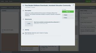 Free Student Software Downloads | Autodesk Education Community ...