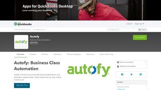 Autofy by Propelware | Apps for QuickBooks Desktop Marketplace