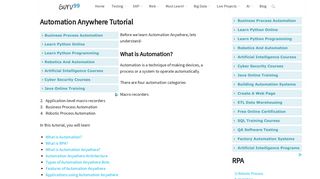 Automation Anywhere Tutorial - Guru99