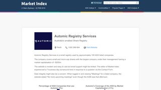 Automic Registry Services - How to access your Shareholding Info ...