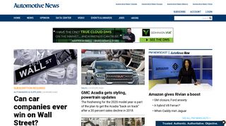 Automotive News: Home