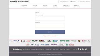Login | View | AutoNation Auto Auctions