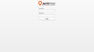 AutoTrak Username: Password: Login loading