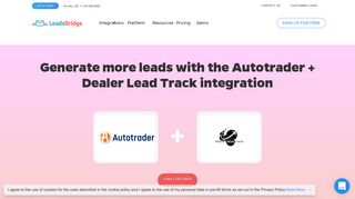 Generate more leads with the Autotrader + Dealer Lead Track ...