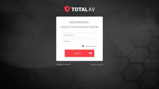 TotalAV: Login