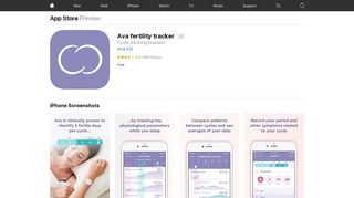 Ava fertility tracker on the App Store - iTunes - Apple