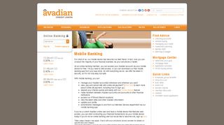 Mobile Banking - Avadian