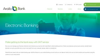 Electronic Banking - Availa Bank