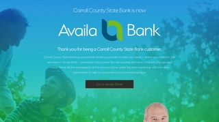 Carroll County State Bank is now Availa Bank