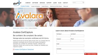 Avalara CertCapture - Manage Sales Tax Exemption Certificates and ...