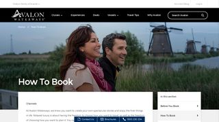 How to book | Avalon Waterways