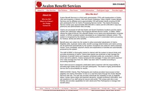 About Us - Avalon Benefit Services