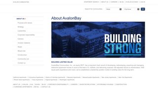 About Us - Avalon Communities