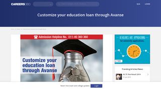 Customize your education loan through Avanse - Study Abroad