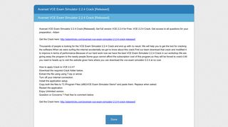 Avanset VCE Exam Simulator 2.2.4 Crack [Released] Survey