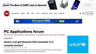 where i can get Avanset VCE simulator v1.2 cracked version ...