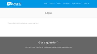 Login – Avanti