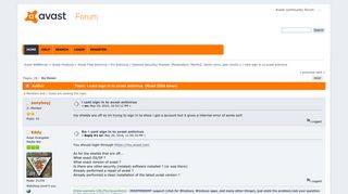i cant sign in to avast antivirus - Avast Forum