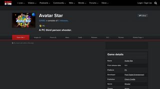 Avatar Star (Game) - Giant Bomb
