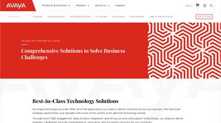 Technology Partners - Avaya