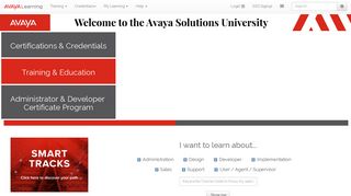 Avaya Learning - Training and Certification
