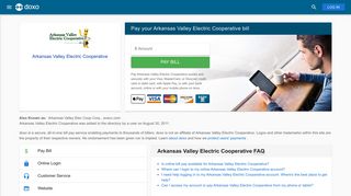 Arkansas Valley Electric Cooperative: Login, Bill Pay, Customer ...