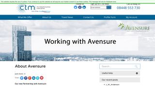 About Avensure - CTM Travel