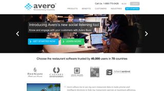 Avero | Restaurant Management Software