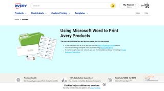 Avery Wizard for Microsoft Office | Avery.com