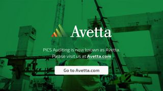 PICS Auditing is now known as Avetta. Please visit us at Avetta.com