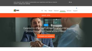 AVG Business Security Solutions for Small Businesses