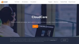 CloudCare - Layered IT Security Platform | Avast Business