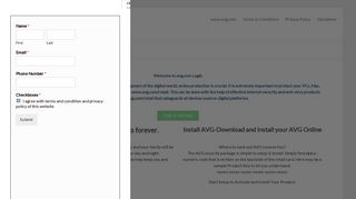 avg.com Login - Install AVG