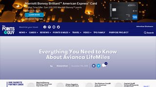 Everything You Need to Know About Avianca LifeMiles – The Points Guy